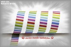 wb2-121 - 16 mm Breite - Design "Rainbow Bricks"
