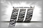 wb3-026 - 23mm Breite - Design "Zebra"