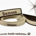 B0381 Set Samson bestickt