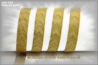 wb2-233 - 12mm Breite - Design "Chevron gold"