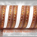 wb2-250- 18mm Breite - Design "Rainbow Diamond Orange"