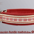 396 HB Riffelband rot-weiss