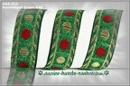 wb3-214 - 23mm Breite - Design "SquareSpot Green Red"