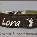 B1299 HB Lora-Hirsch bestickt